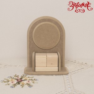 Вечный календарь Стюарт, мдф, 16х20 см - Заготовки для декупажа. Интернет-магазин Завиток